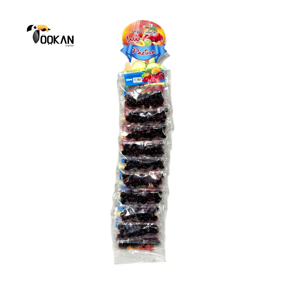 آلوچه جنگلی خشک 100 گرمی پذیرا