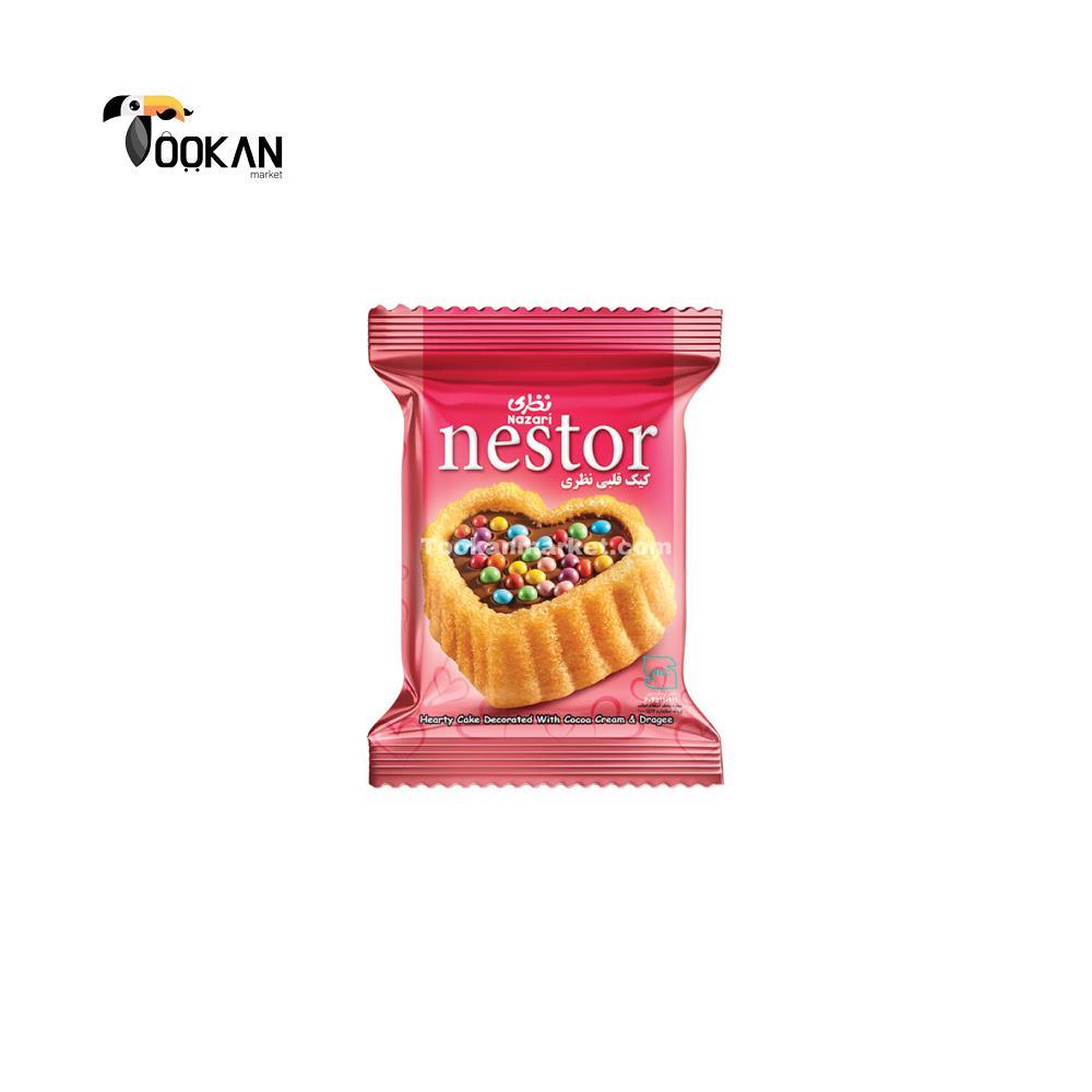 کیک قلبی نستور 45 گرمی نظری