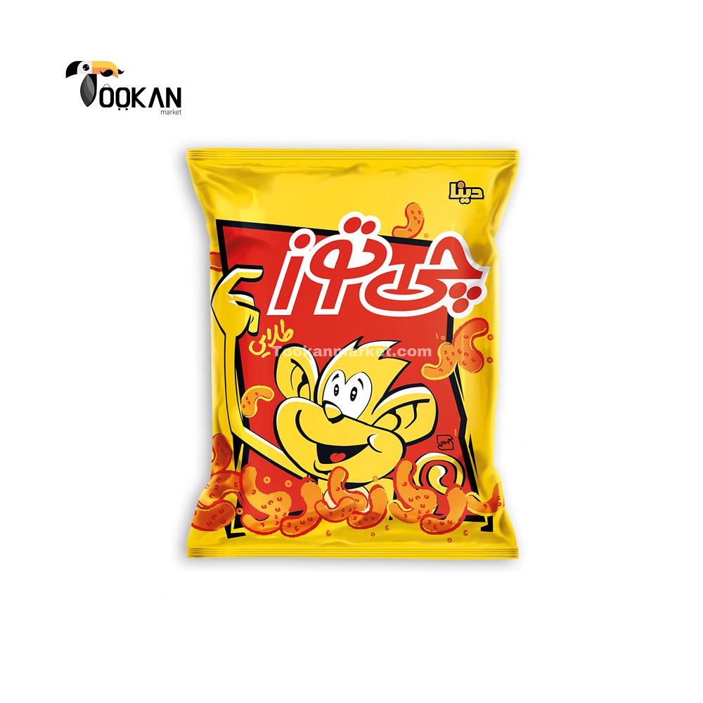 اسنک طلایی چی توز 90 گرمی