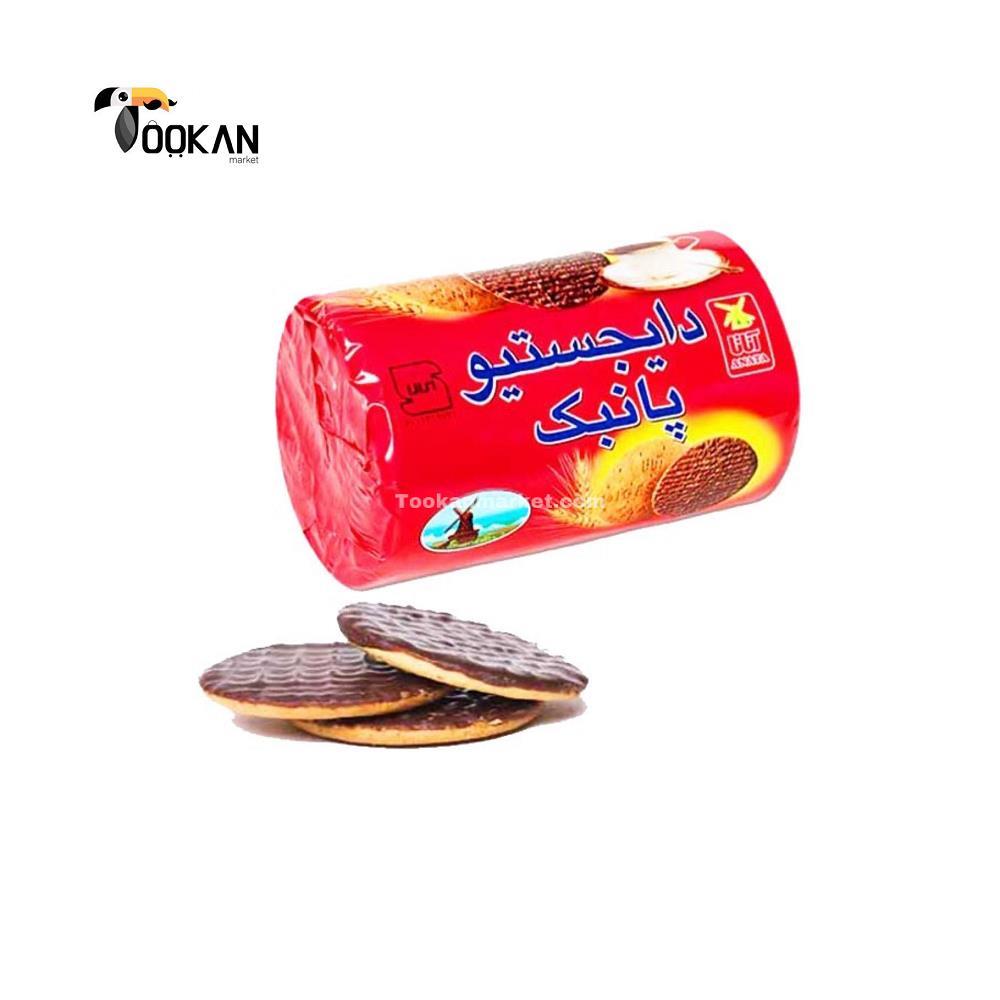 دایجستیو شکلاتی 225 گرمی آناتا