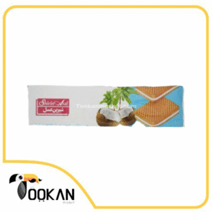 بیسکویت کرمدار تخت نارگیلی 120 گرمی شیرین عسل