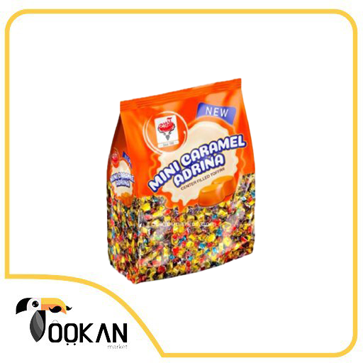 تافی مینی کارامل آدرینا 720 گرمی عباسپور