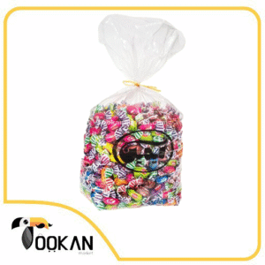 تافی میوه‌ای دورنگ آیدین- فله 3 کیلویی