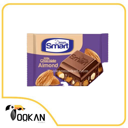شکلات دریم اسمارت بادام 60 گرمی شیرین عسل