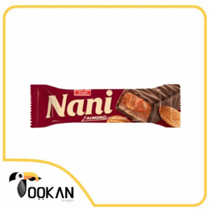 شکلات مغزدار بادام درختی نانی 40 گرمی شیرین عسل