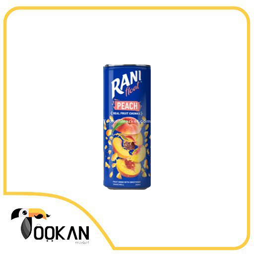 نوشیدنی هلو حاوی تکه میوه رانی-240 سی‌سی