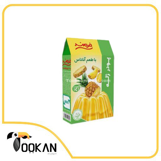 پودر ژله آناناس 100 گرمی فرمند
