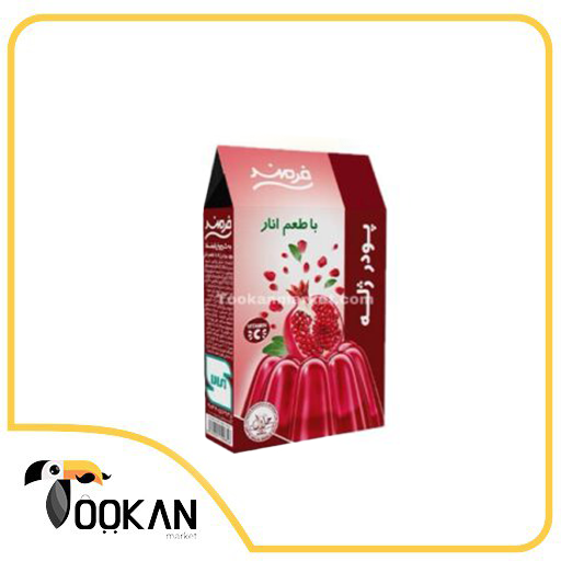 پودر ژله انار 100 گرمی فرمند