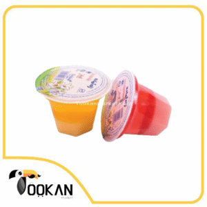 ژله آماده دو رنگ لیوانی 80 گرمی فرمند