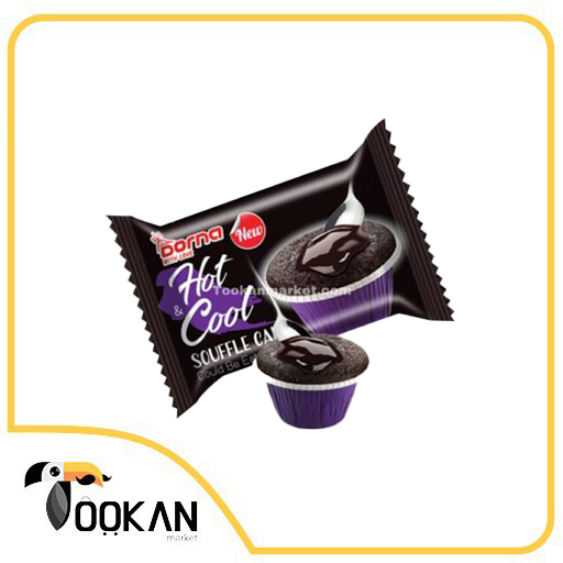 کاپ‌کیک هات اند کول شکلاتی 70 درنا