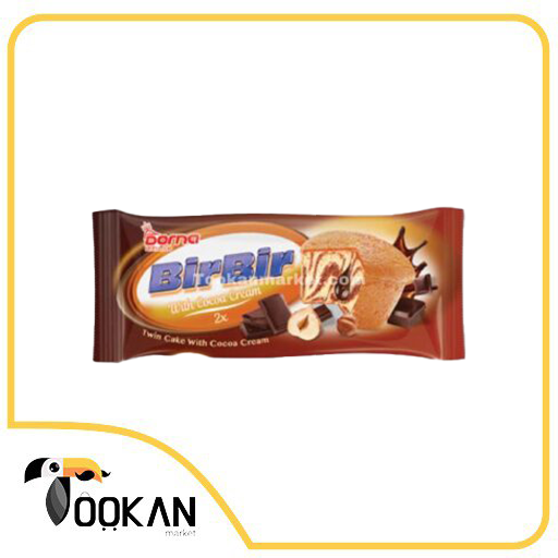 کیک دورنگ دوقلو بیربیر 35 گرمی درنا