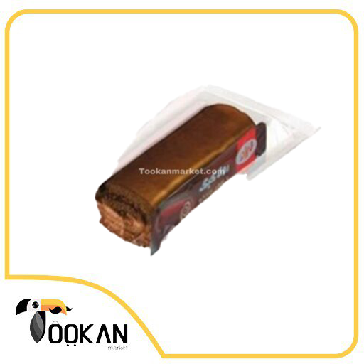 کیک رولی شفاف کاکائویی بنیس-90 گرمی